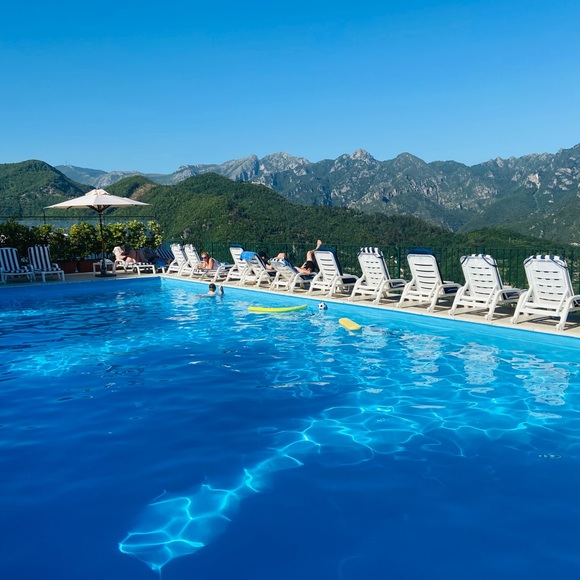 LEMONCELLO Italian chiffon kimono- cover-up - Picture 4 of 4